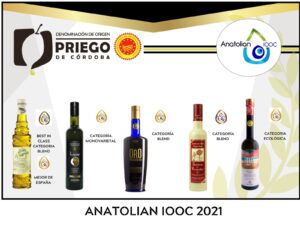 Premios Anatolian DOP Priego de Córdoba